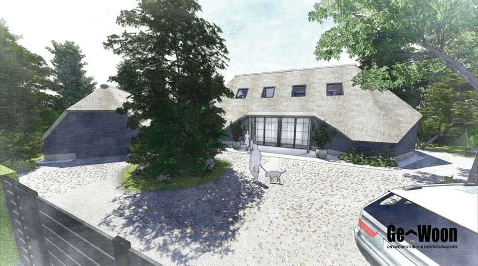 Nieuwbouw woning Vlaamse schuur, foto 1