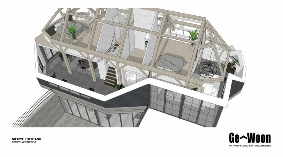 Nieuwbouw woning Vlaamse schuur, foto 18