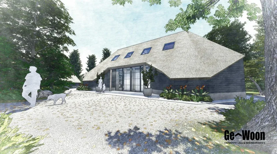 Nieuwbouw woning Vlaamse schuur, foto 2