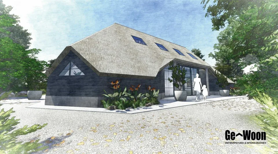 Nieuwbouw woning Vlaamse schuur, foto 3