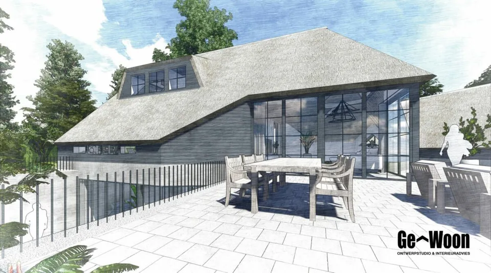 Nieuwbouw woning Vlaamse schuur, foto 6