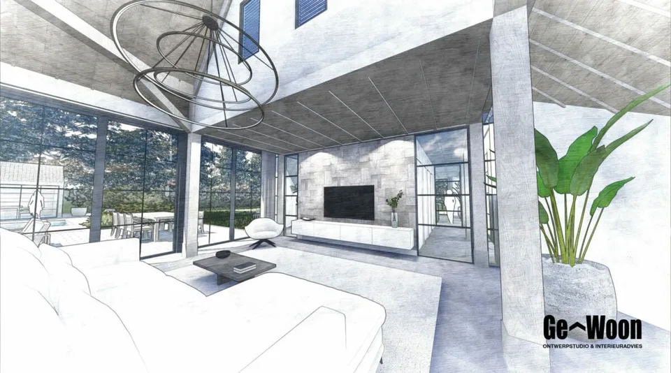 Nieuwbouw woning Vlaamse schuur, foto 7