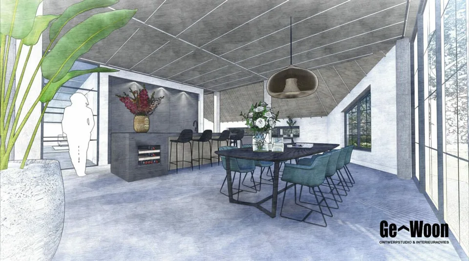 Nieuwbouw woning Vlaamse schuur, foto 8