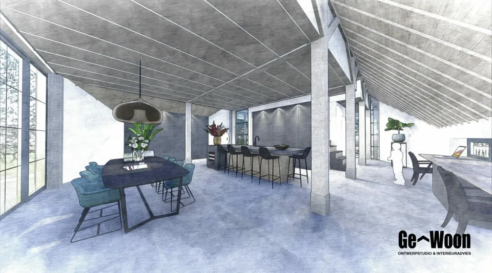 Nieuwbouw woning Vlaamse schuur, foto 9