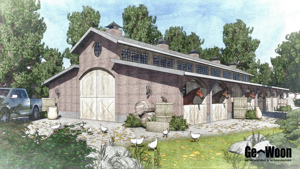 Ontwerpstudie Manege, foto 1