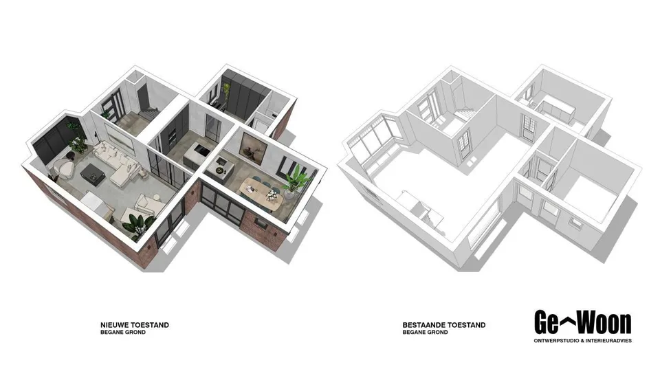 Interieurontwerp/verbouwing woonhuis te Schijndel, foto 13