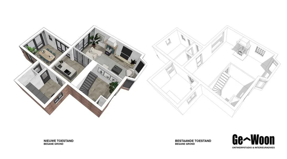 Interieurontwerp/verbouwing woonhuis te Schijndel, foto 14