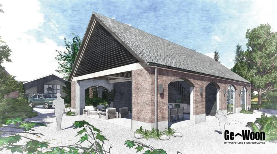 Transformatie agrarisch bedrijf te Varde, Denemarken, foto 1