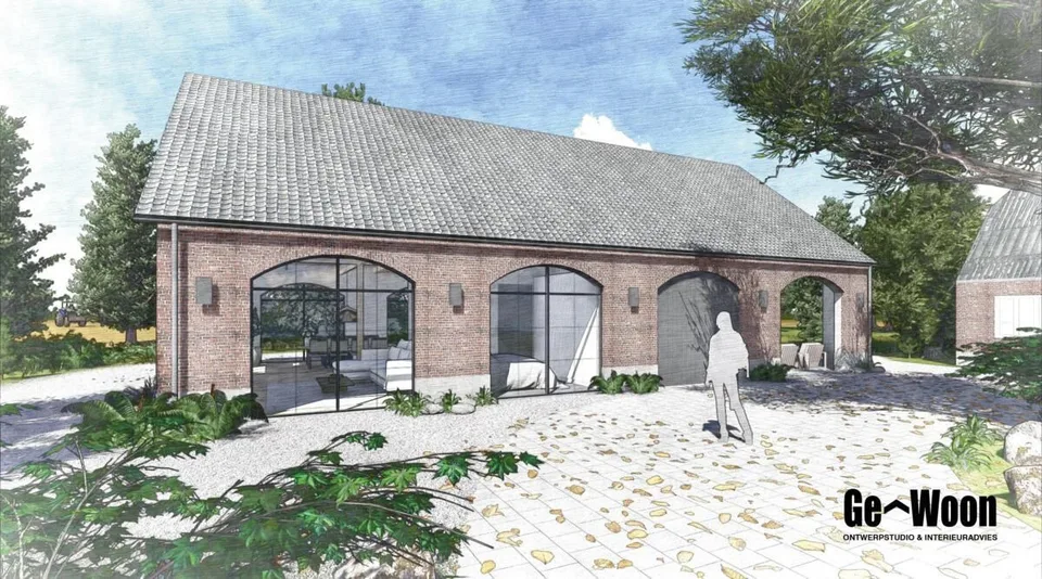 Transformatie agrarisch bedrijf te Varde, Denemarken, foto 2